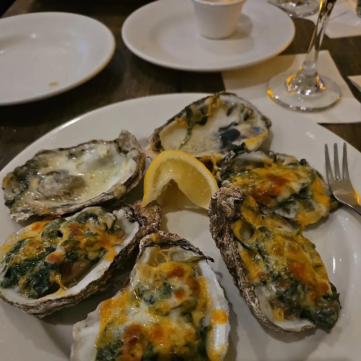 Oysters Rockefeller