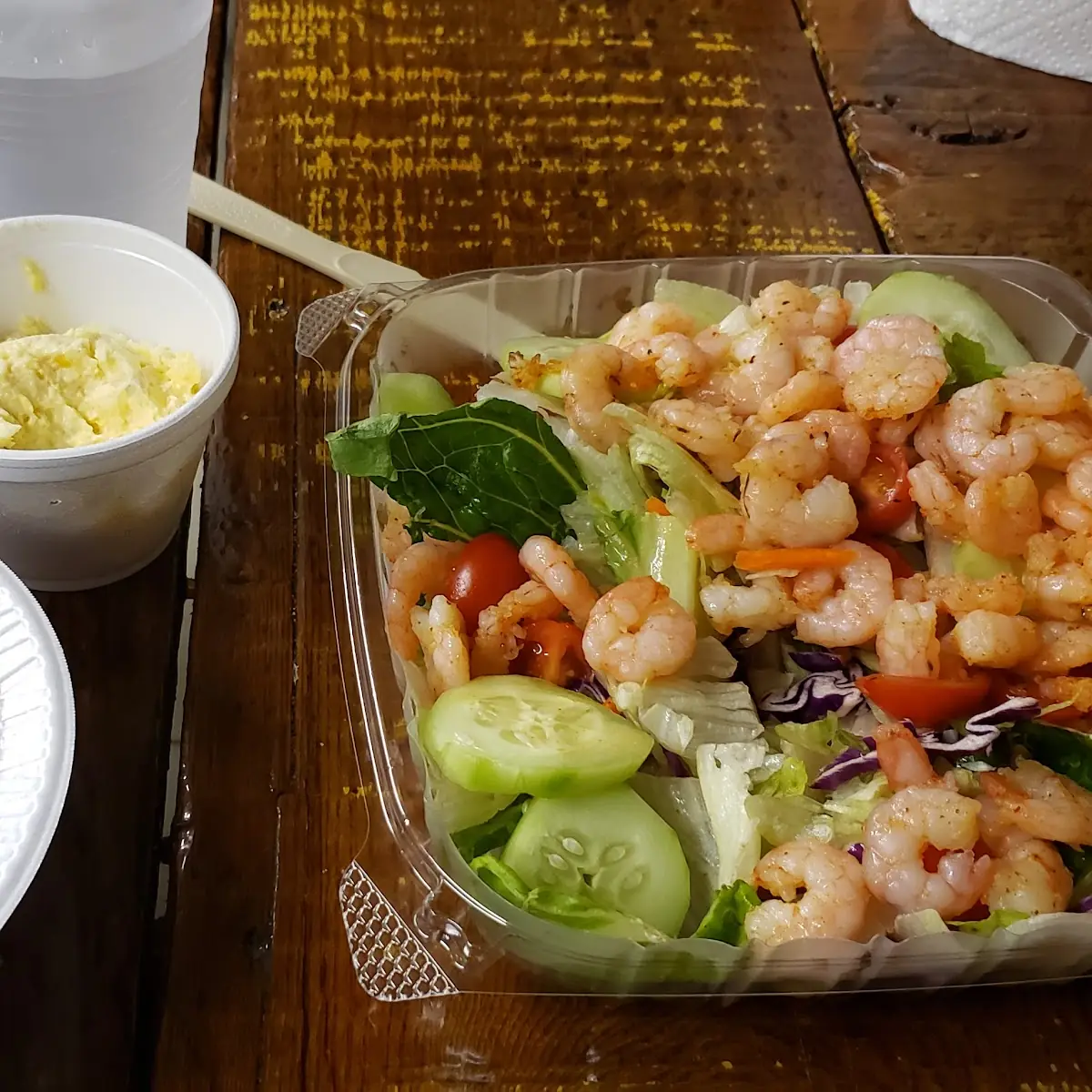Grilled Shrimp Salad