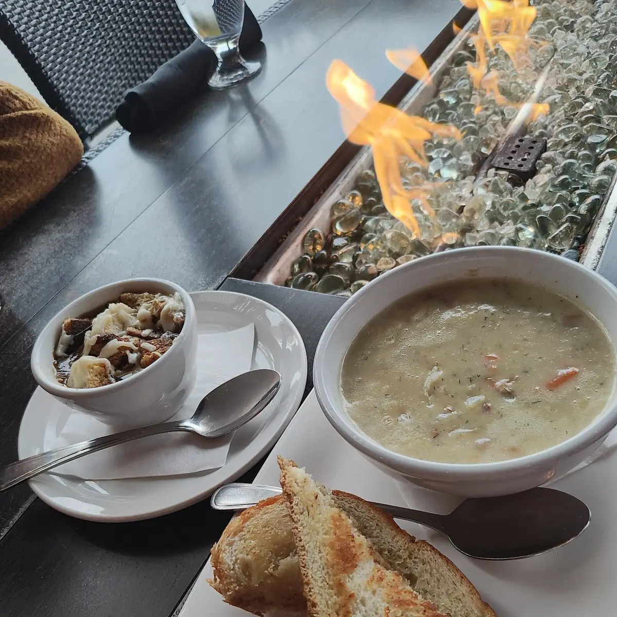 Clam Chowder, Dastaan Modern Indian Cafe and Bistro