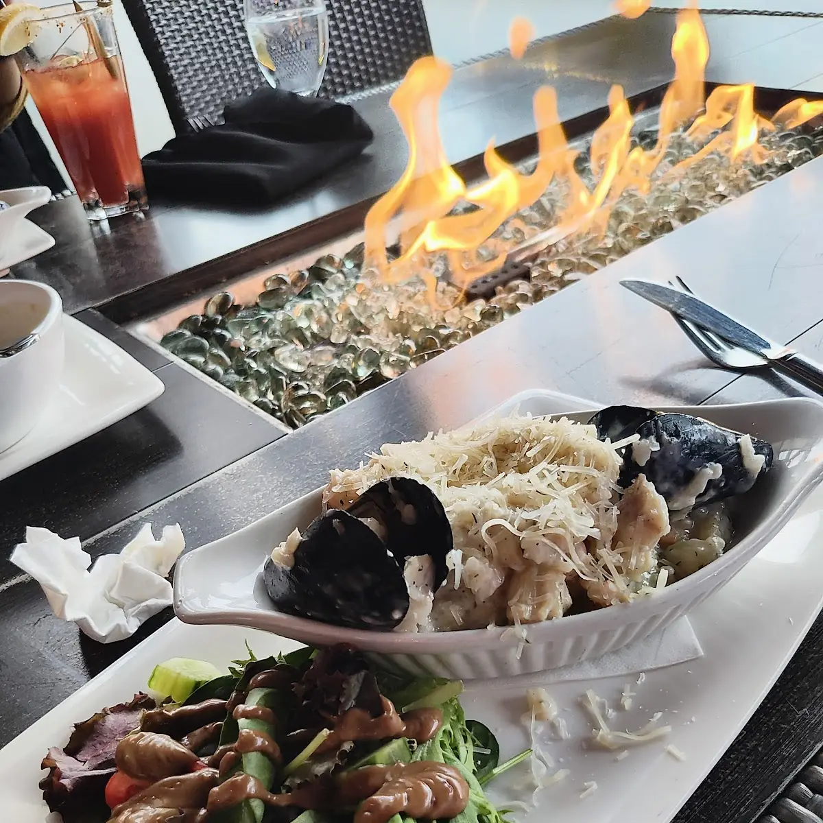 Seafood Risotto, Dastaan Modern Indian Cafe and Bistro