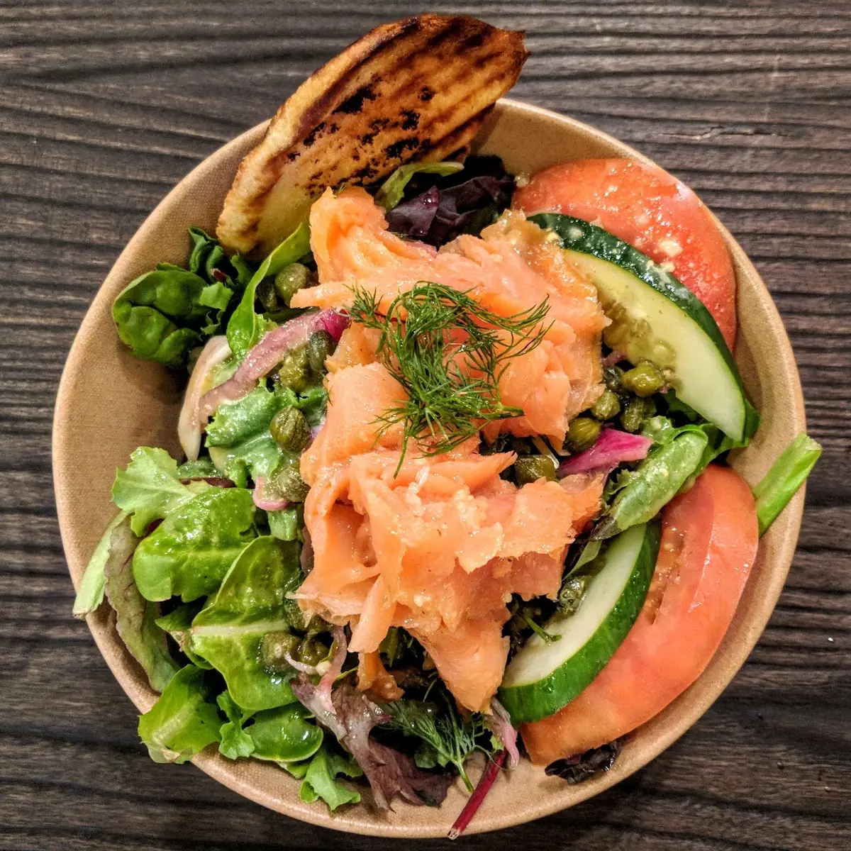Smoked Salmon Salad
