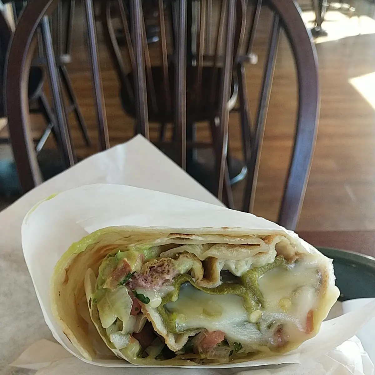 Shredded Beef Burrito