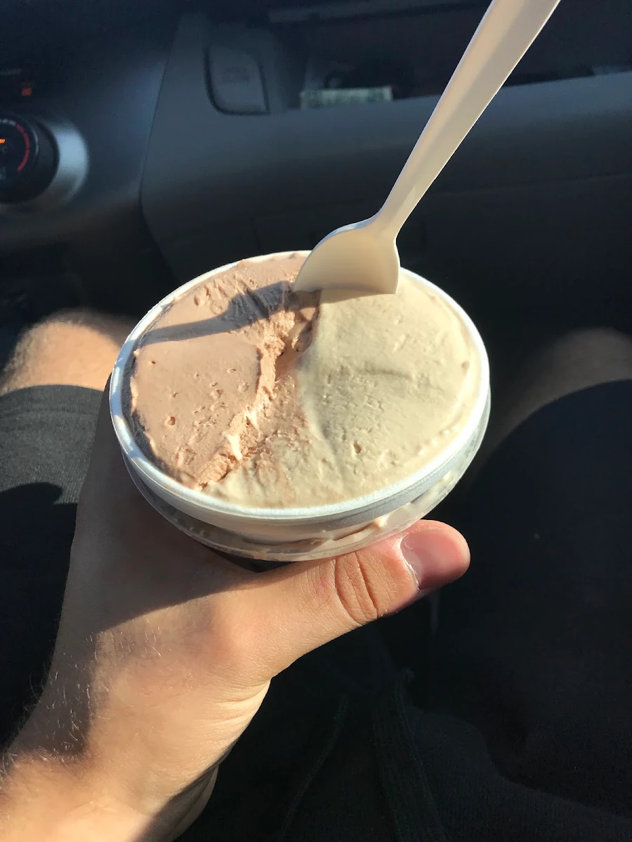 Hazelnut Vanilla Ice Cream
