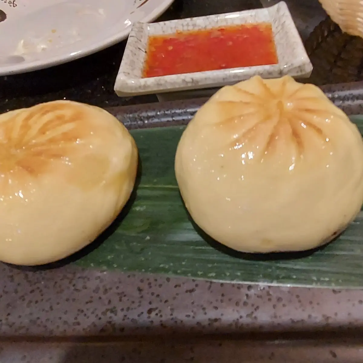 Philly Cheesesteak Bao Bun Steamed