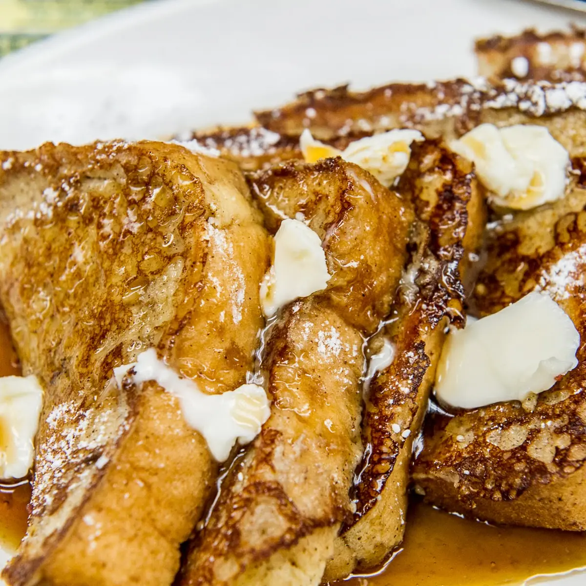 French Toast with Real Maple Syrup