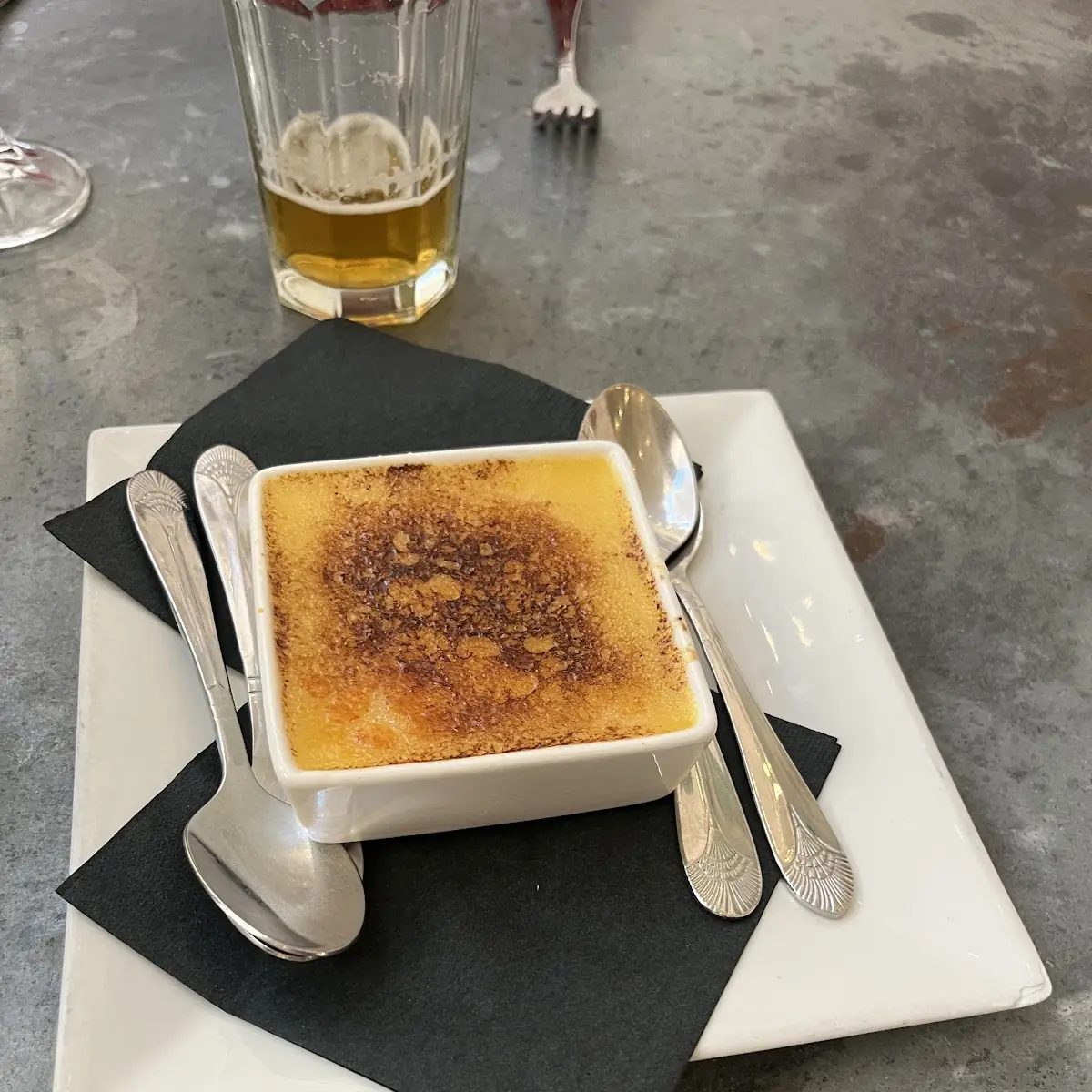 Or Crème Brûlée to Share