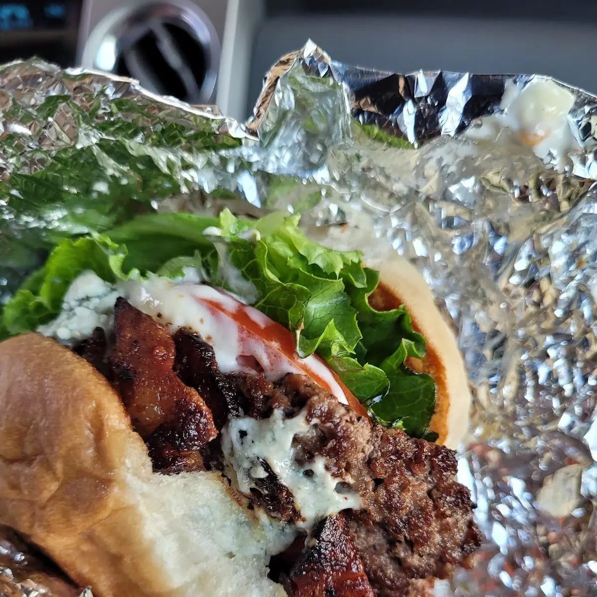 Bacon Blue Cheese Burger