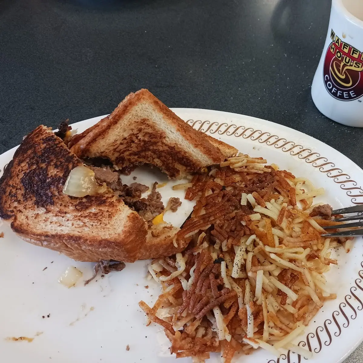 Bacon Philly Cheese Steak Sandwich