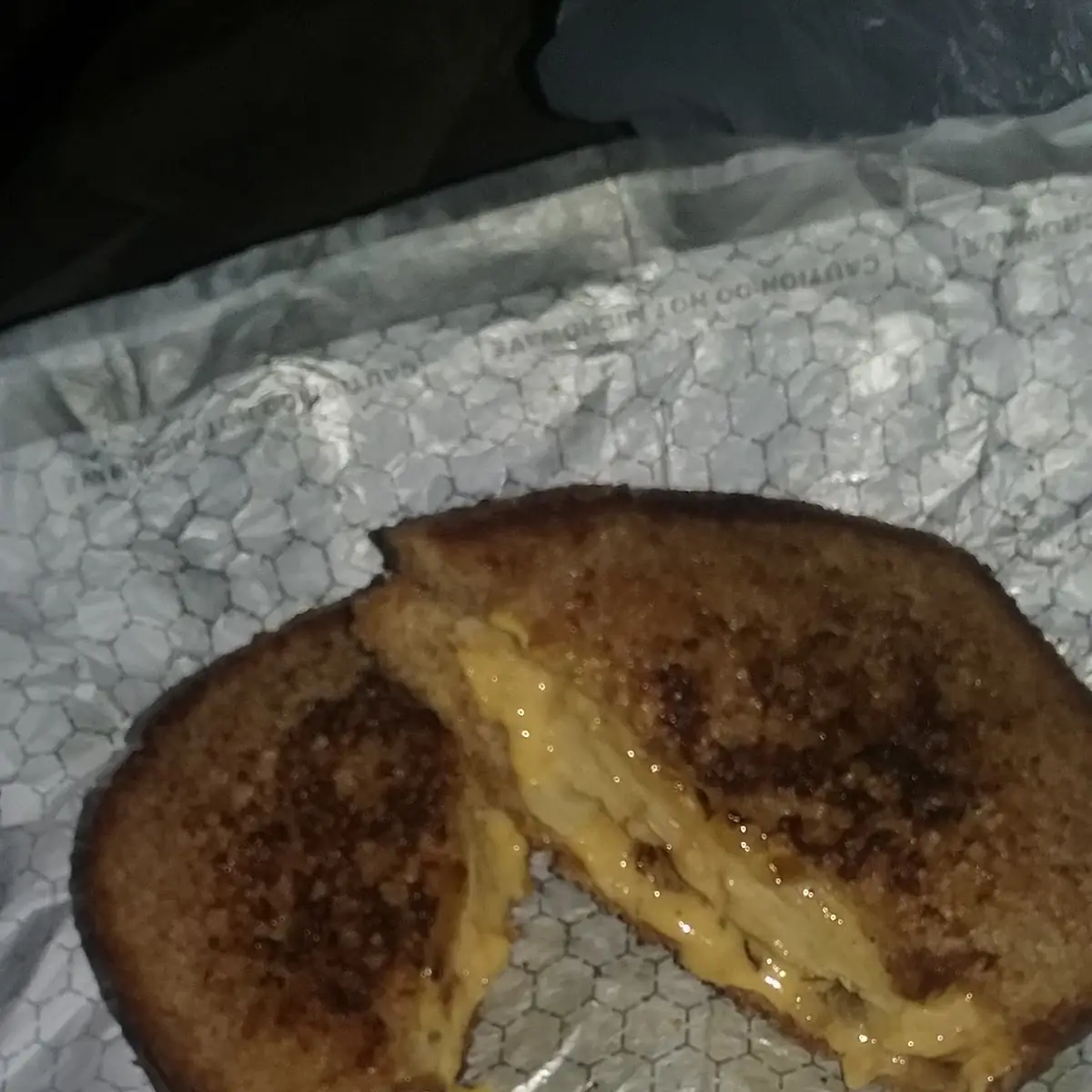 Chicken Patty Melt