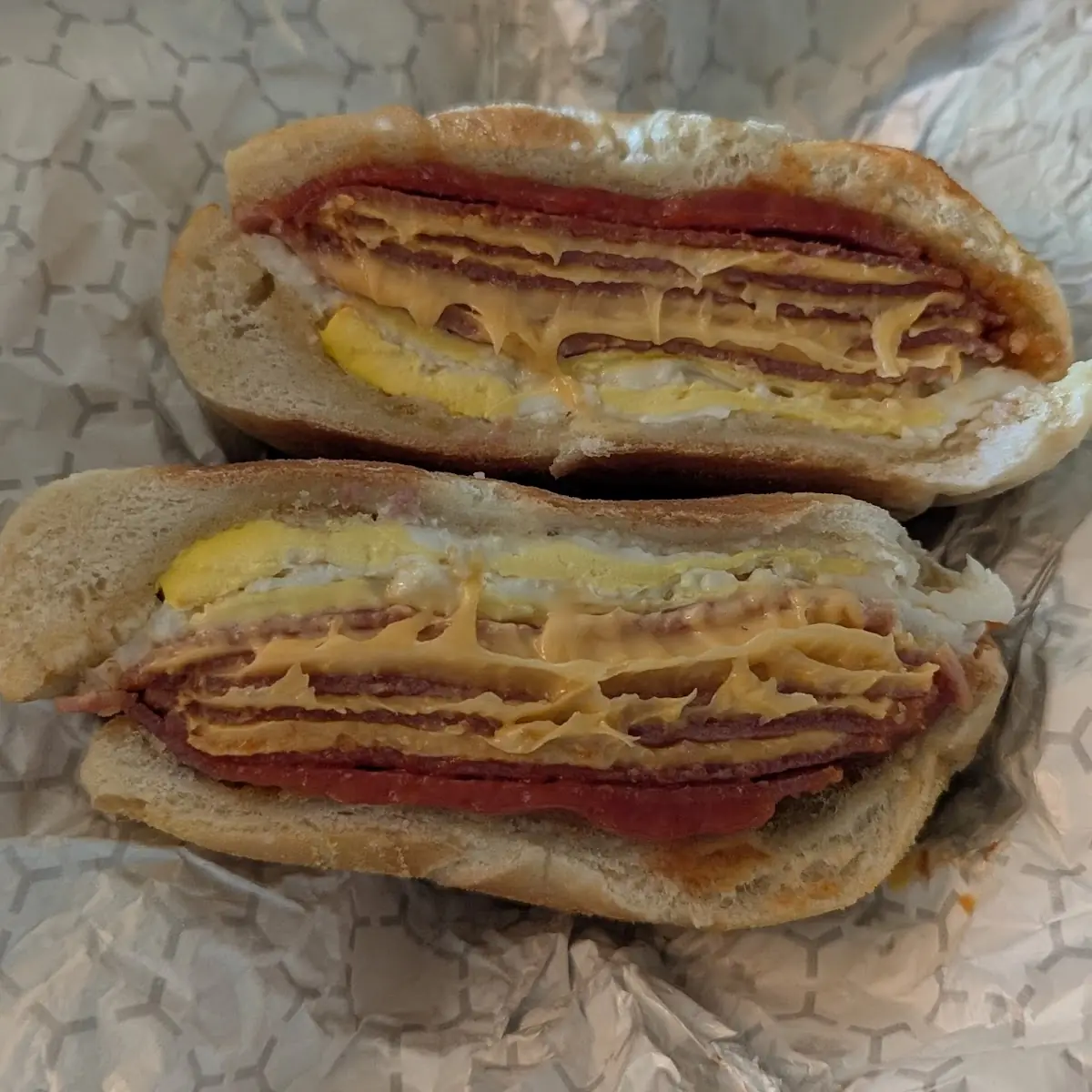 Taylor Ham Egg & Cheese