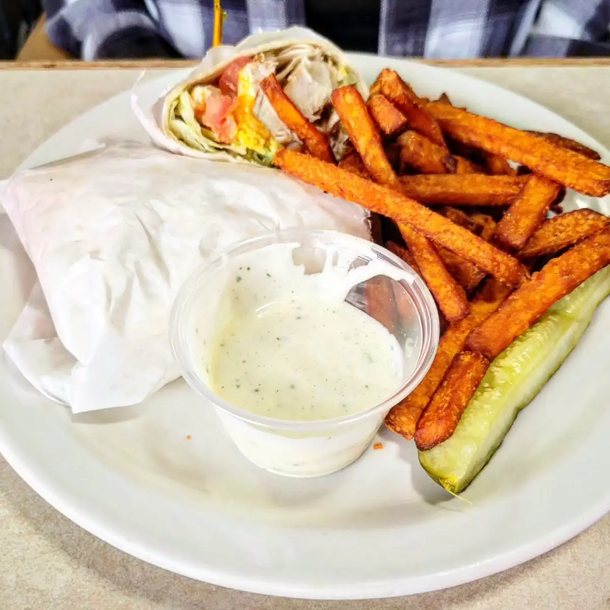 Grilled Chicken Wrap