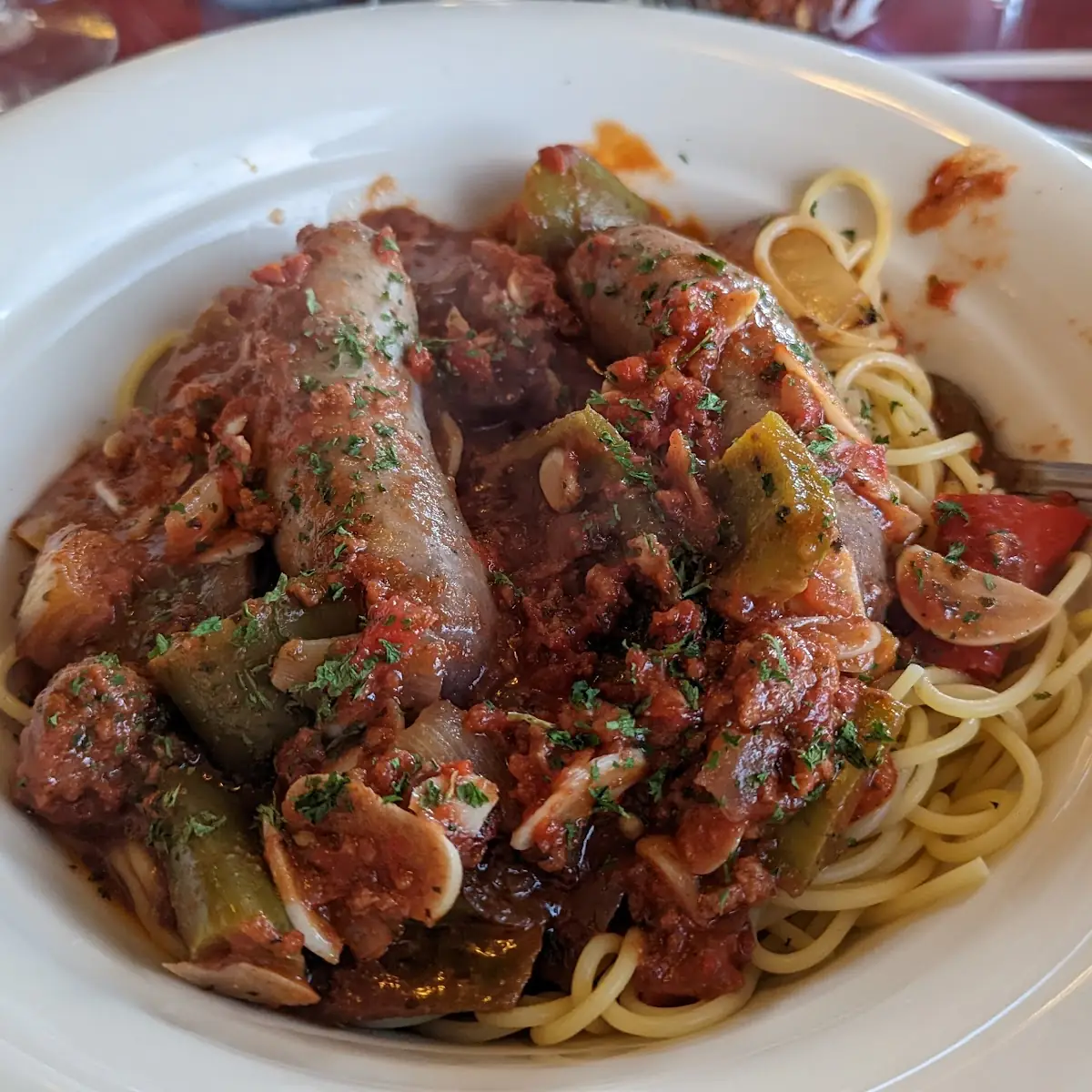 Sausage Peppers and Onions