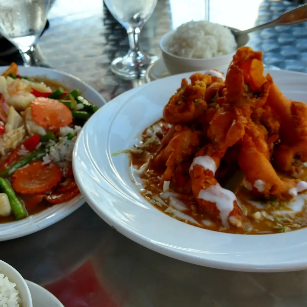 Soft Shell Crab Green Curry