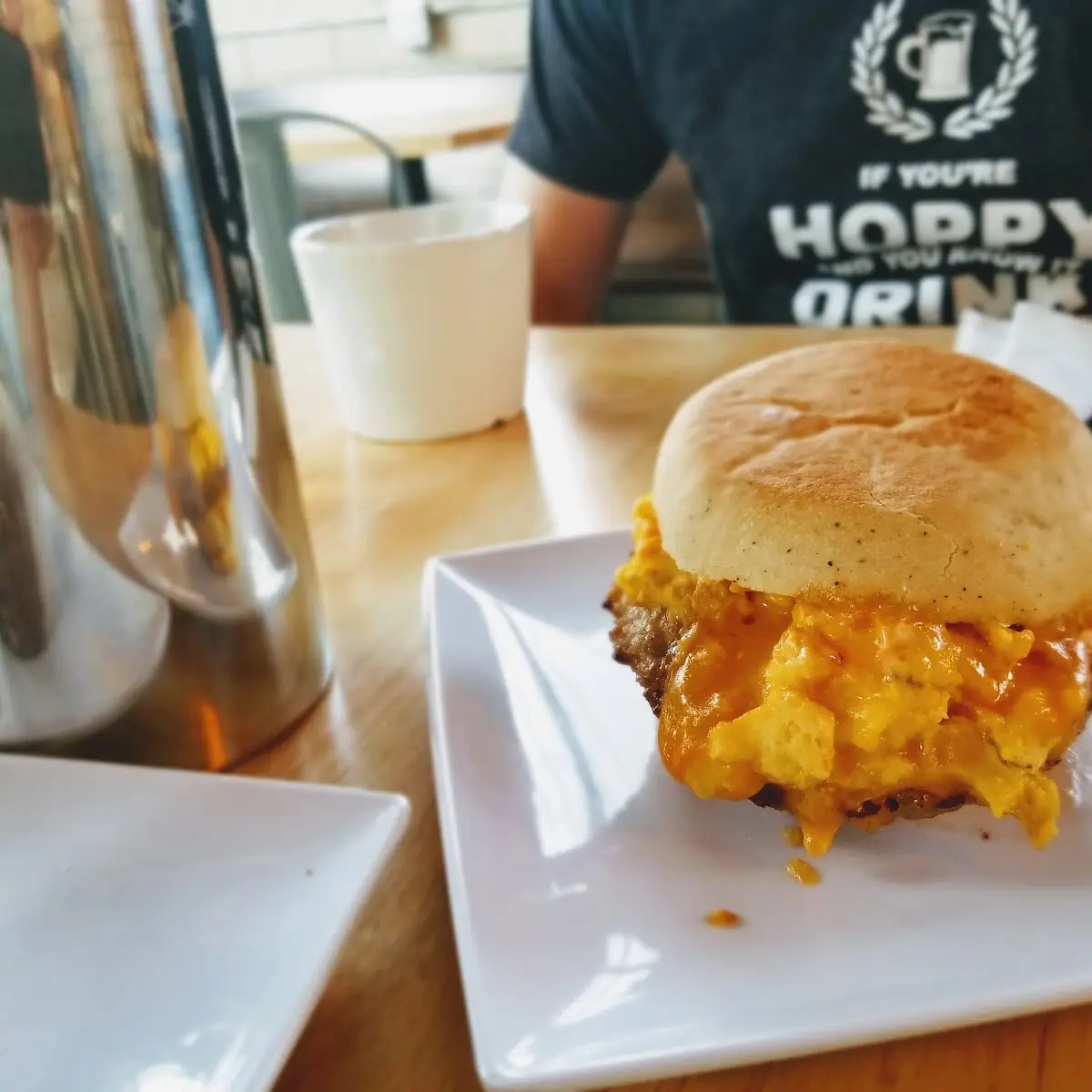 Sausage Egg and Cheese Breakfast Sandwich