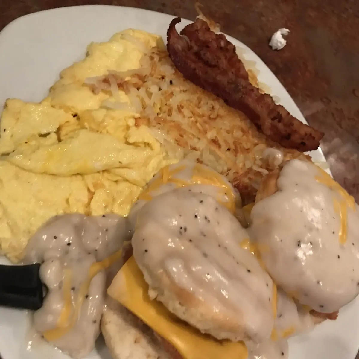 Ed Chicken Biscuit Breakfast