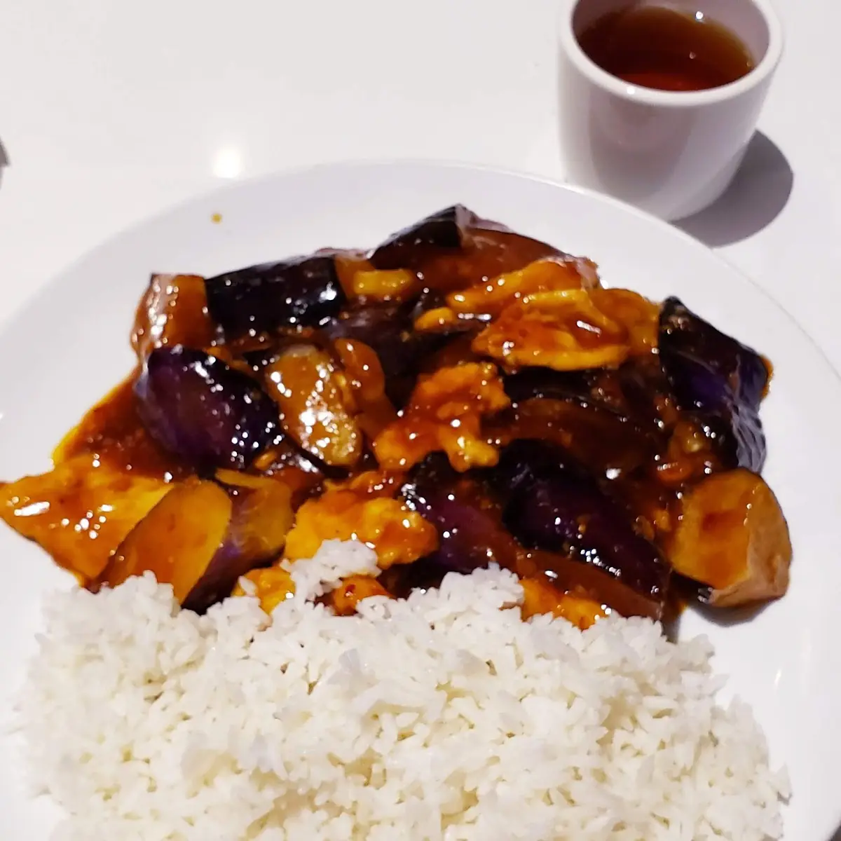 Eggplant with Garlic Sauce