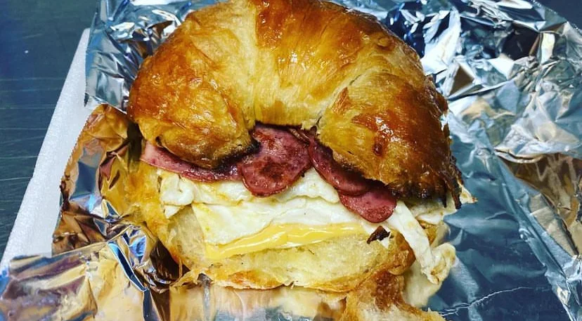 Breakfast Croissant Sandwich