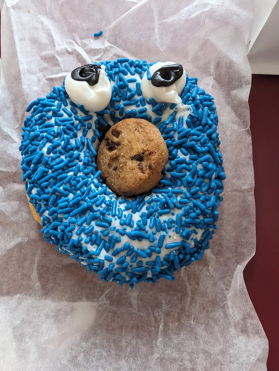 Cookie Monster Donuts