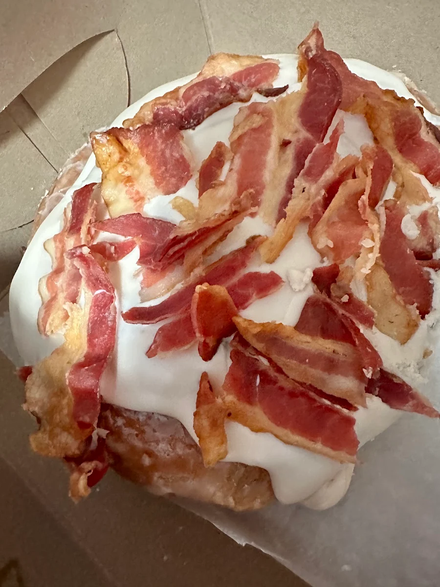 Maple Bacon Cinnamon Roll