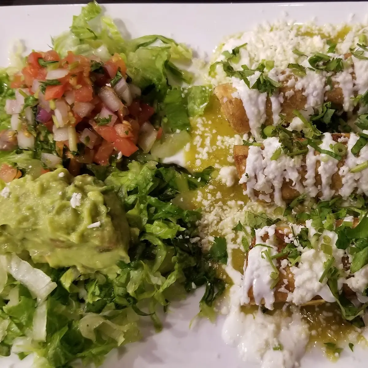 Enchiladas Verdes