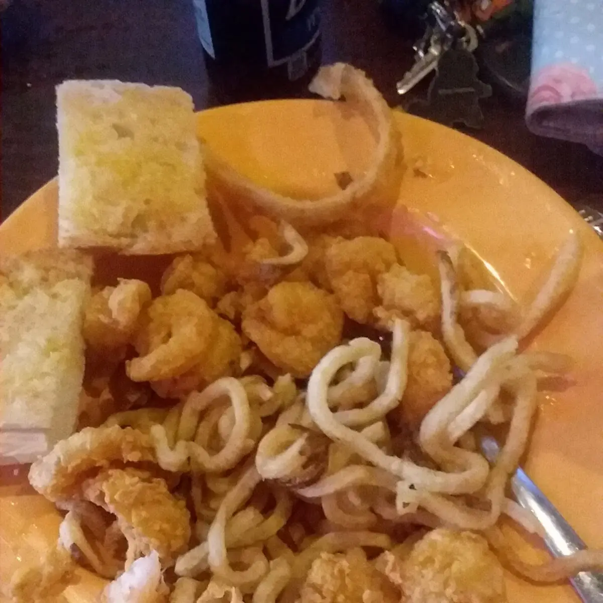 Fried Shrimp Seafood Platter
