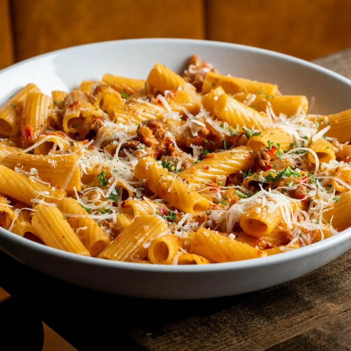 Spicy Rigatoni Vodka GF