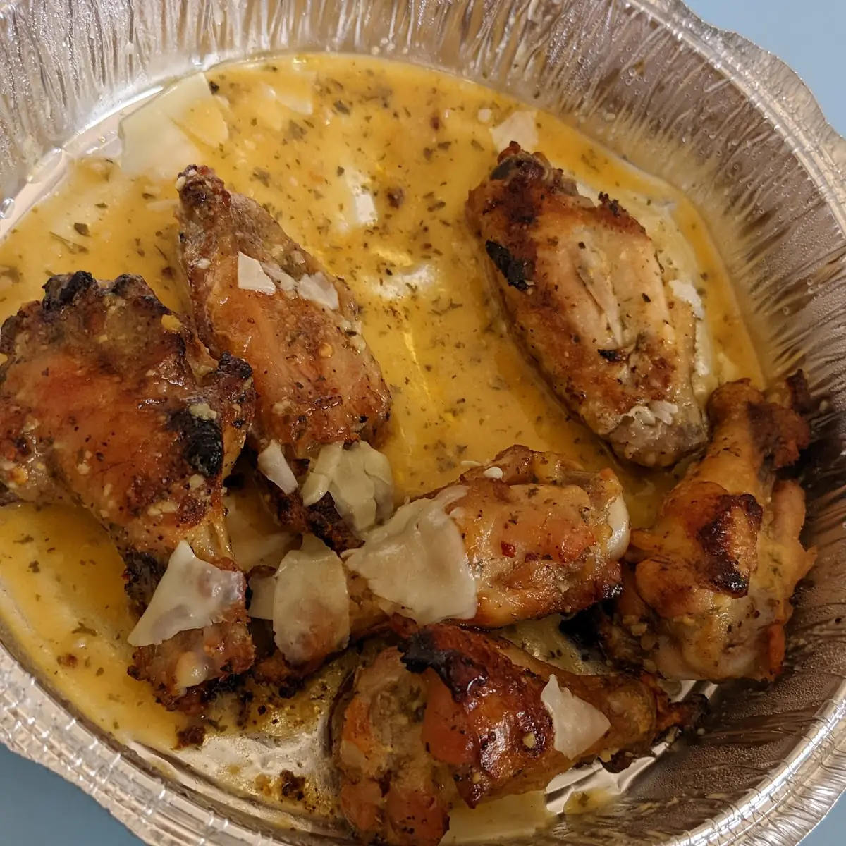 Garlic Parm Wings