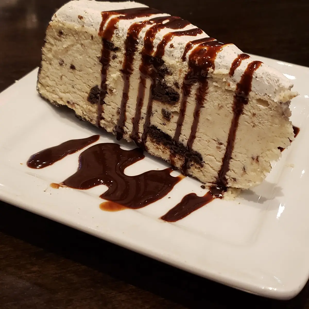 Oreo Cheesecake Slice