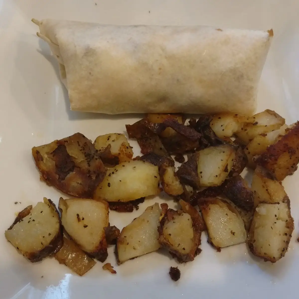 Breakfast Burrito with Potatoes