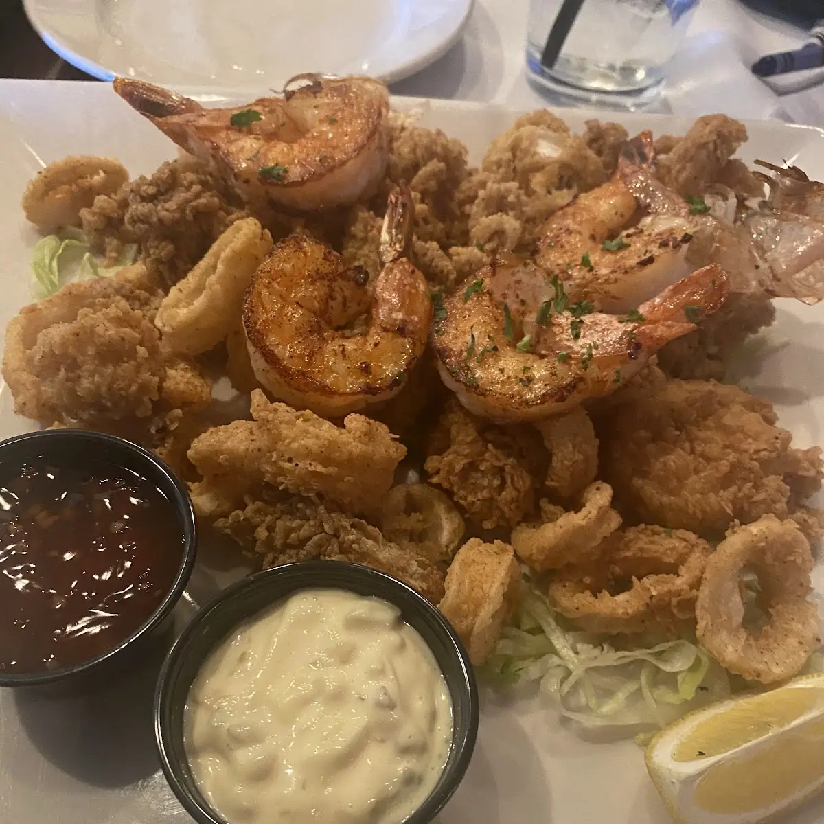 Fried Shrimp & Fried Oysters