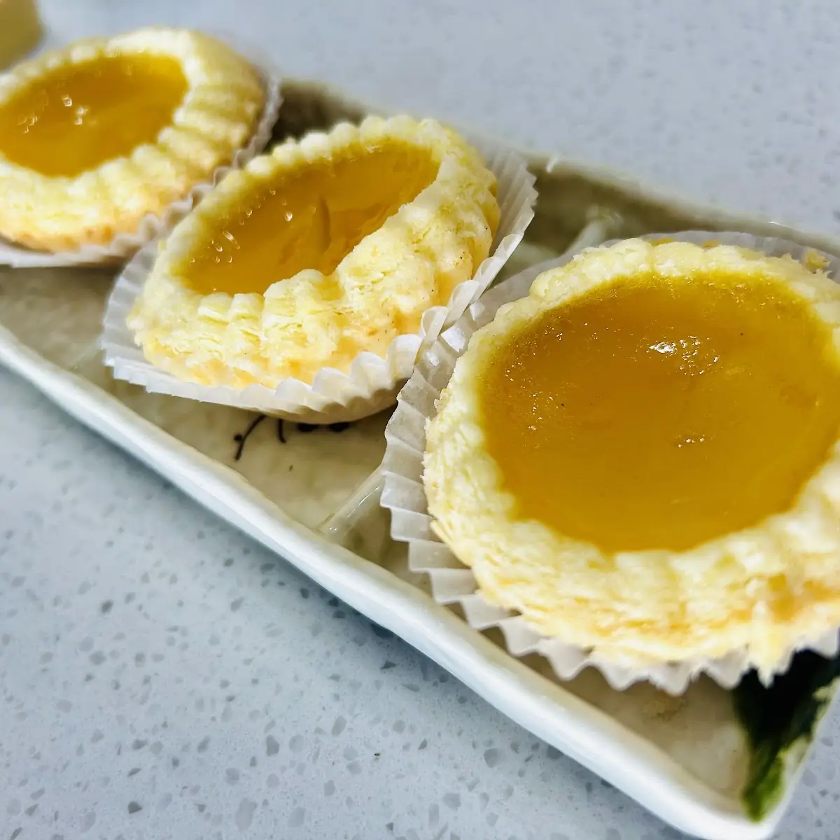 Baked Egg Custard Tarts