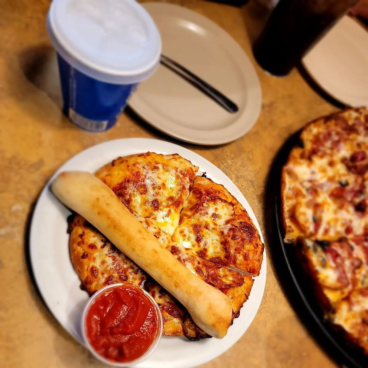 Kid's Pizza & Bread Sticks