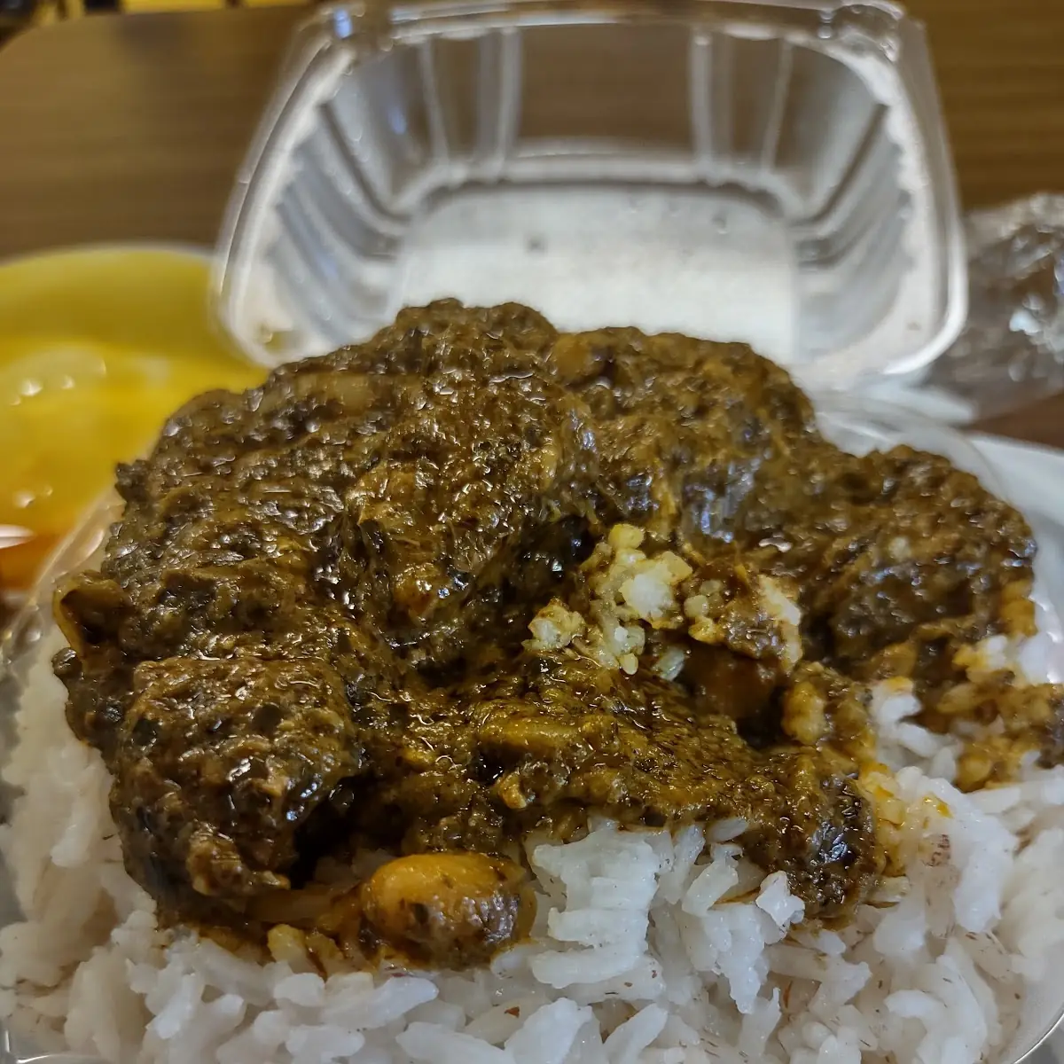 Cassava Leaves & Rice