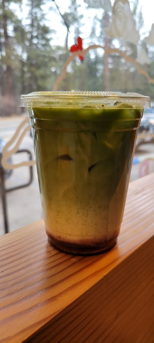 Strawberry Matcha Milk Tea