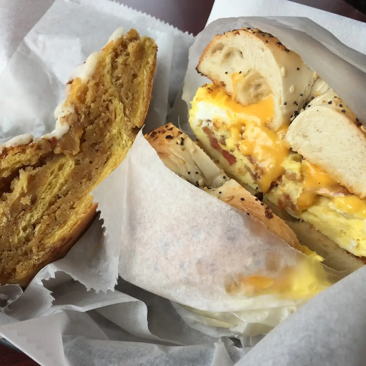 Sausage Egg and Cheese Bagel