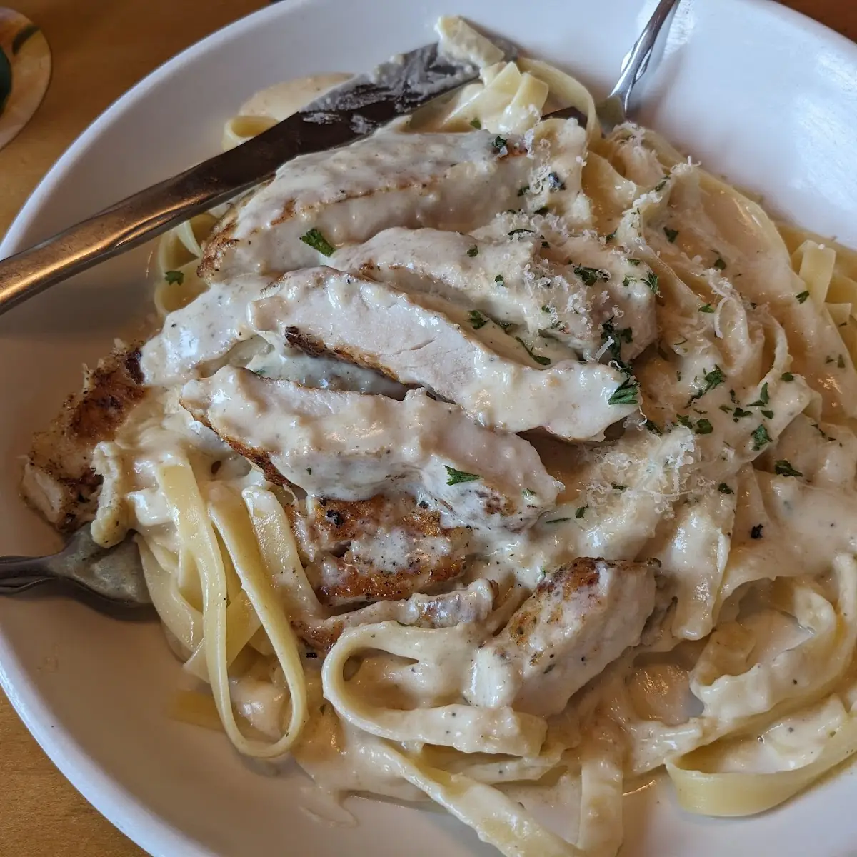 Chicken Alfredo Pasta