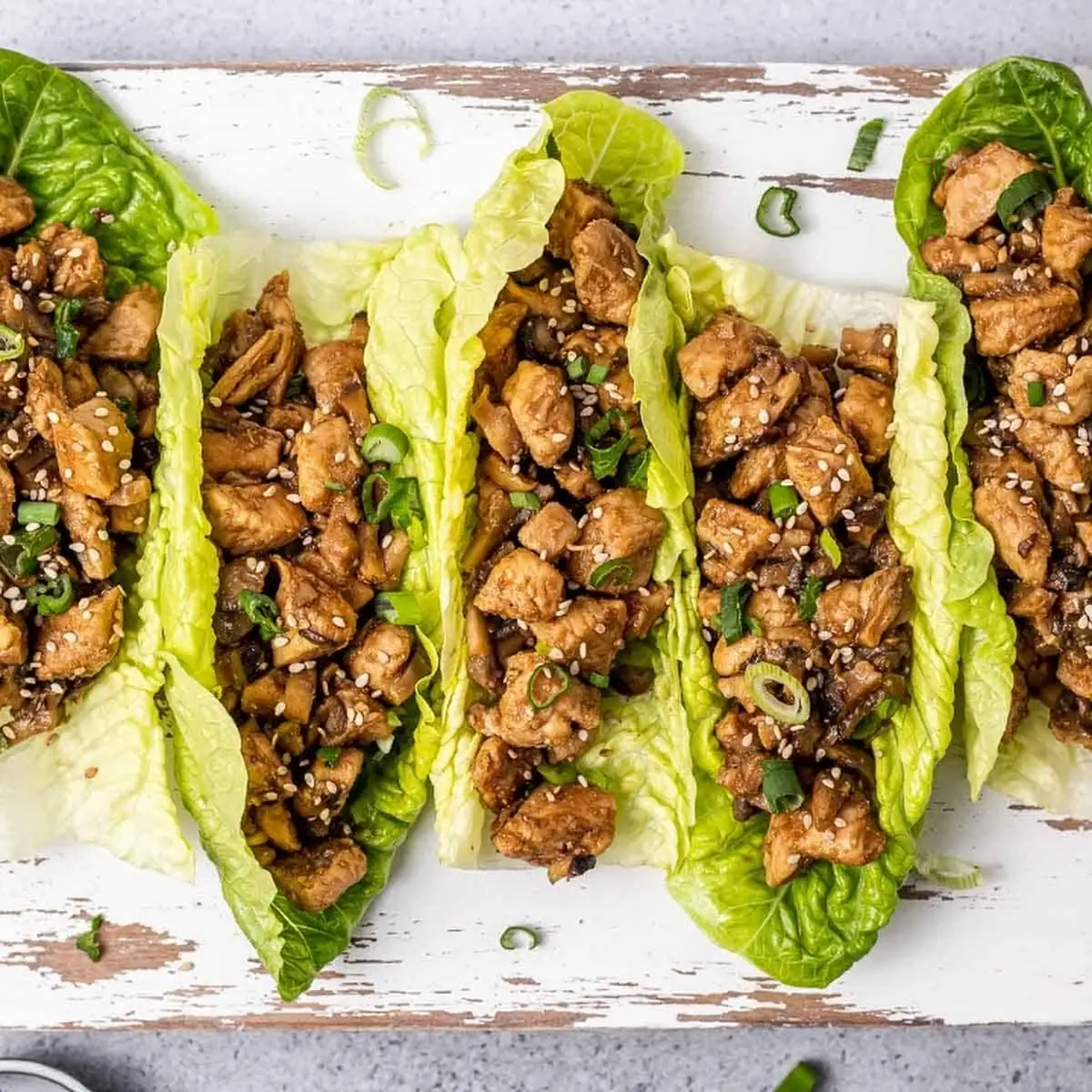 Chicken Lettuce Wraps