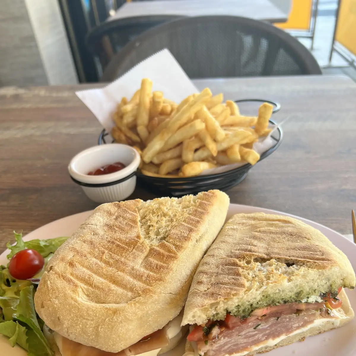 Mozzarella Tomato & Basil Panini