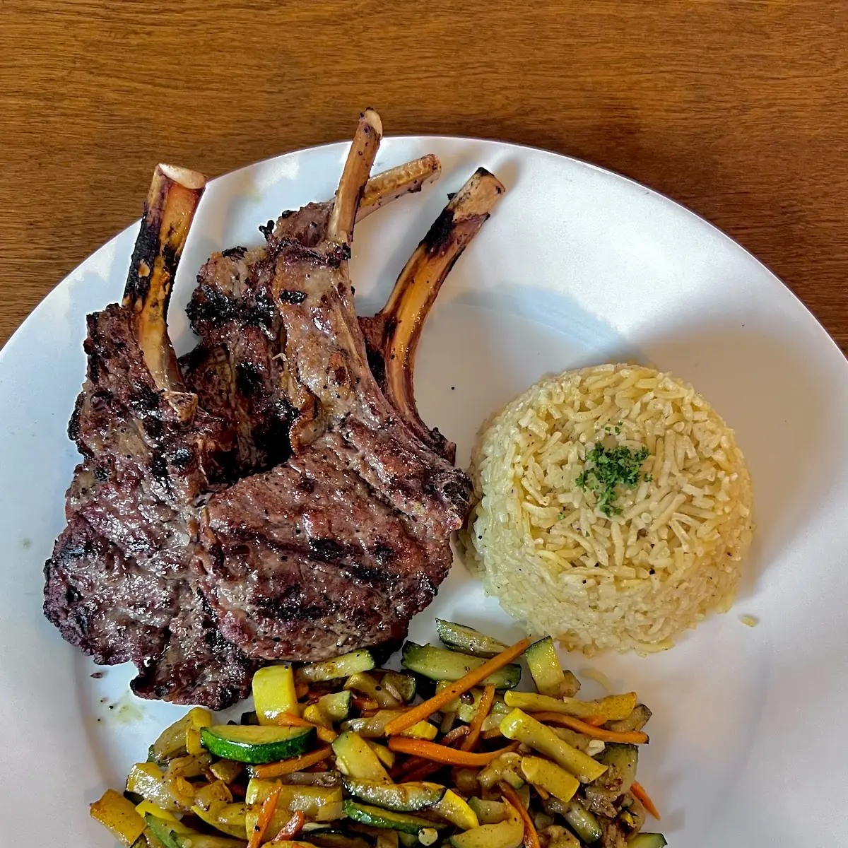 Lamb Chops Plate