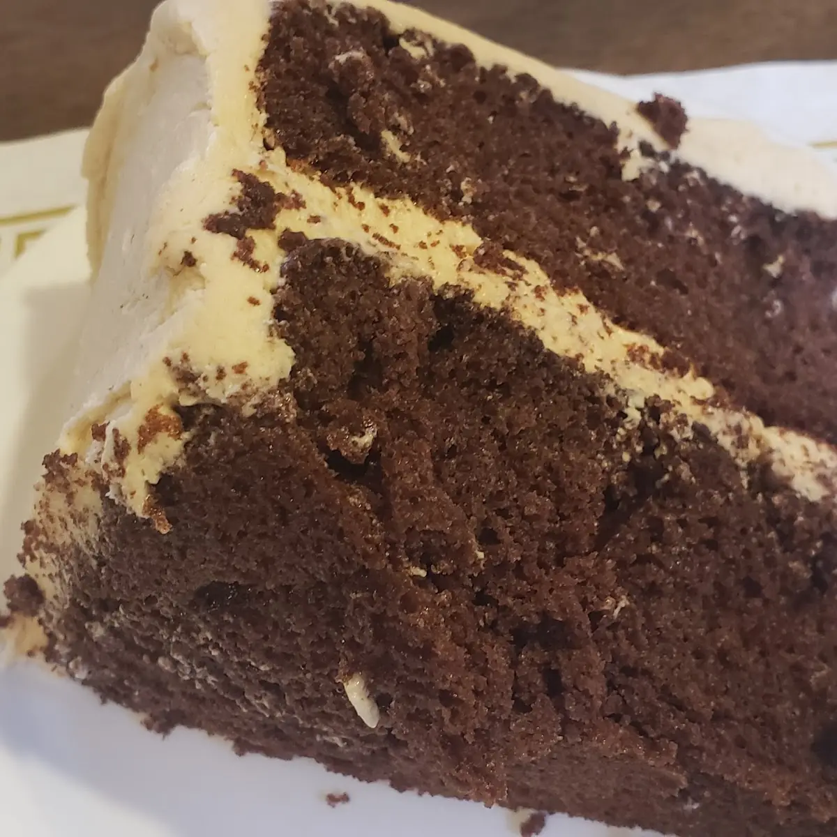 Chocolate Cake with Peanut Butter Icing