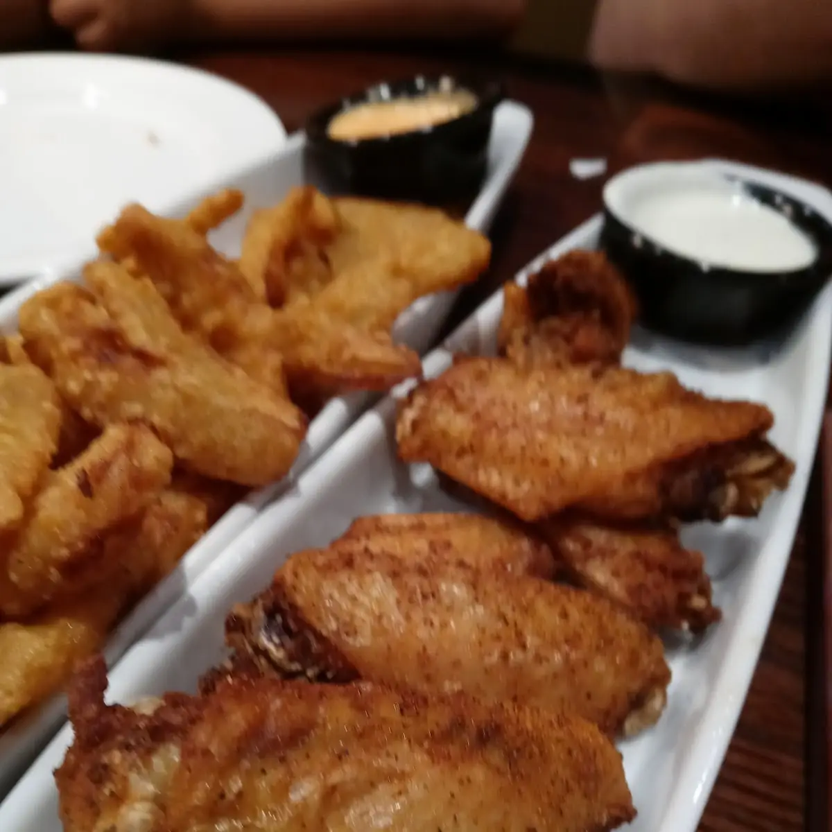 Chicken Wings and Onion Petals