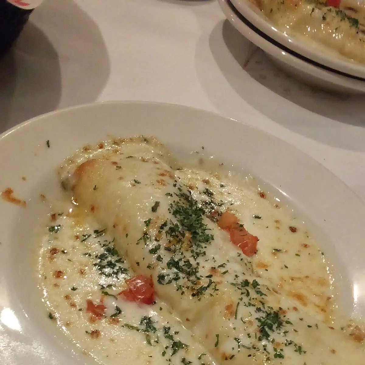 Smoked Chicken Manicotti
