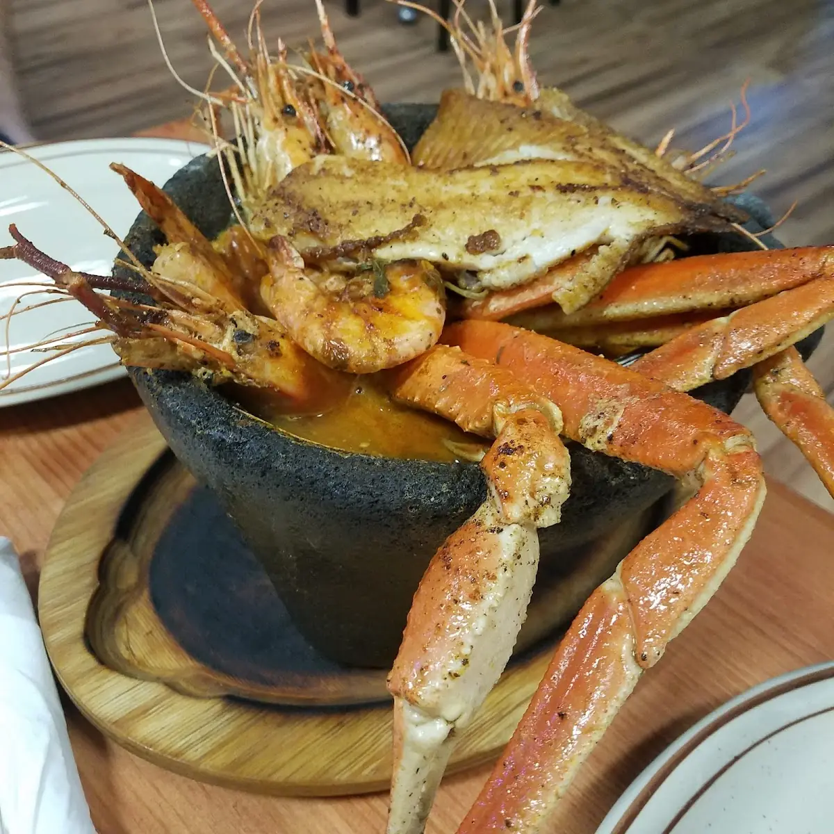 Seafood Molcajete