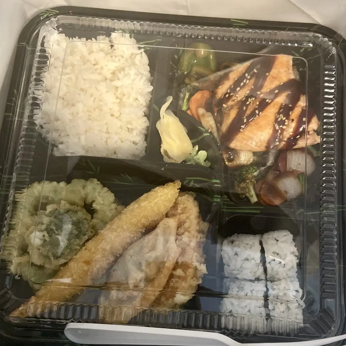 Salmon Bento Box