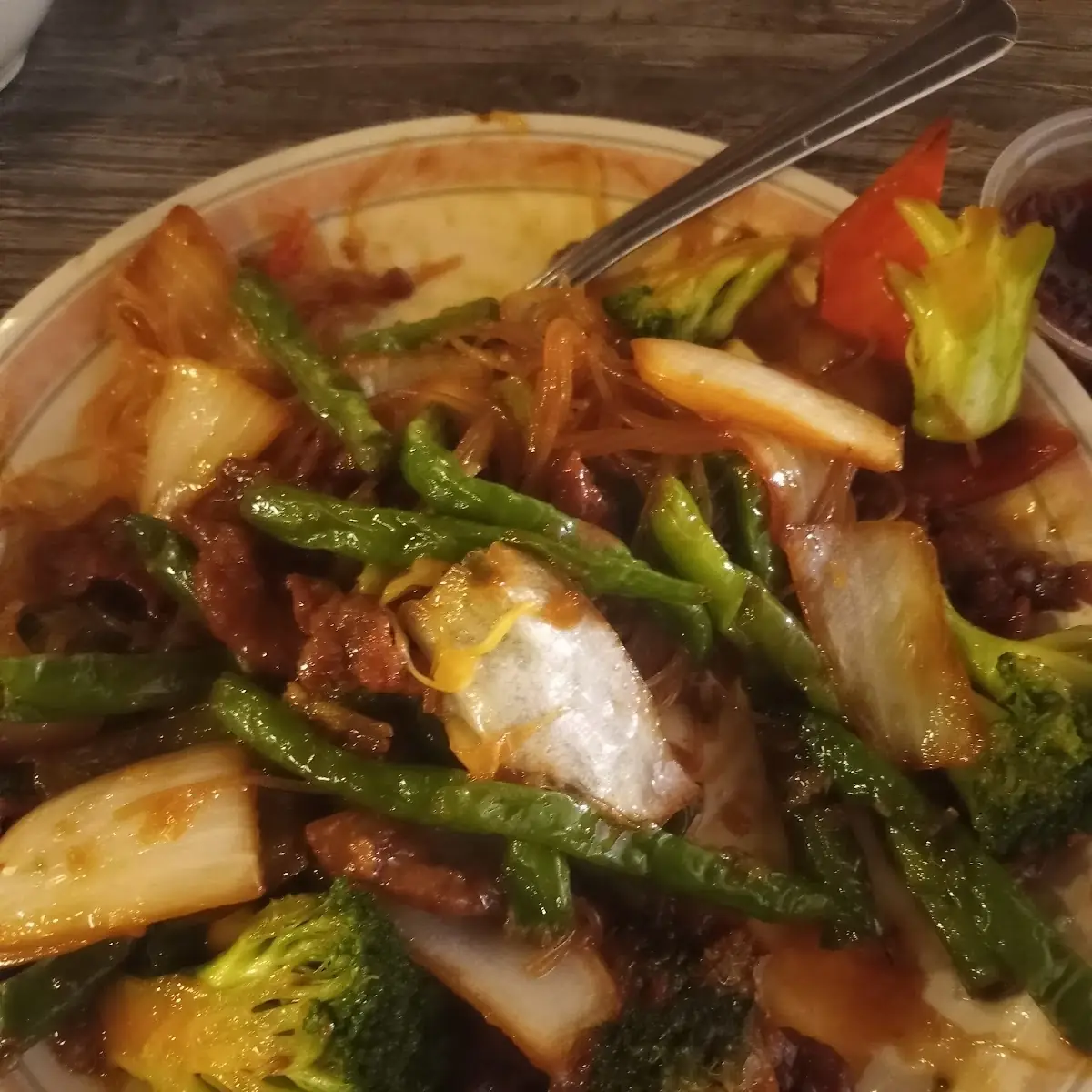 Green Beans with Beef Broccoli