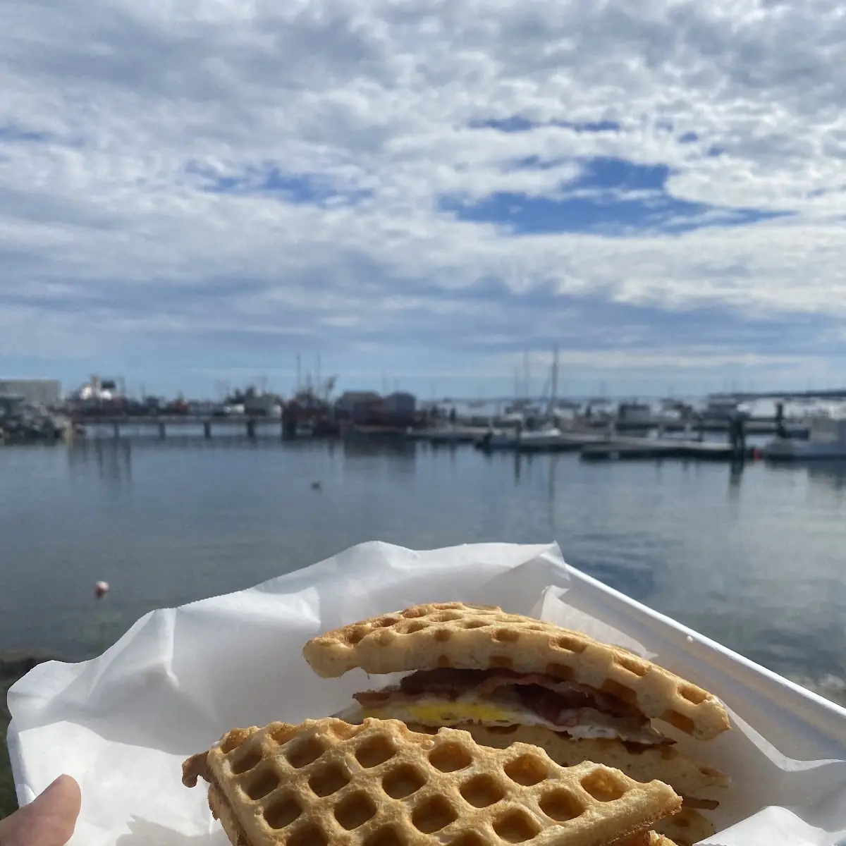 Breakfast Sandwich with Bacon