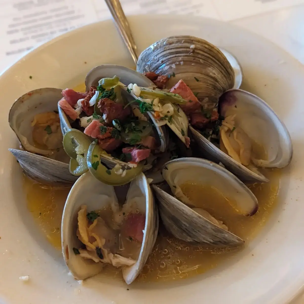 Clams on the Half Shell