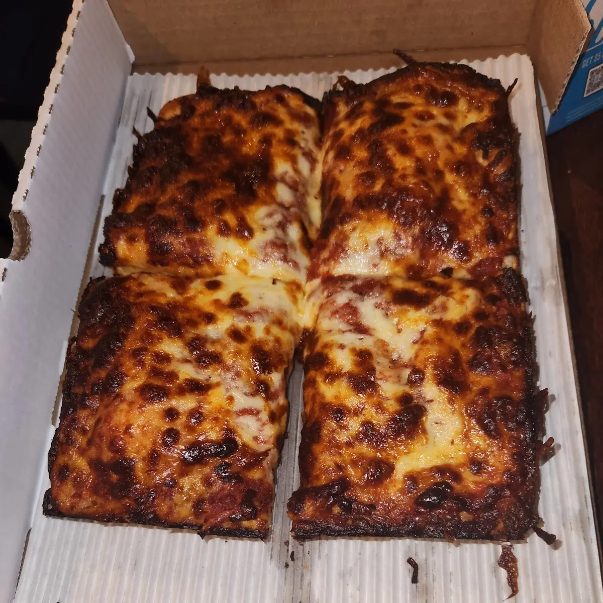 Detroit Style Cheese Pizza
