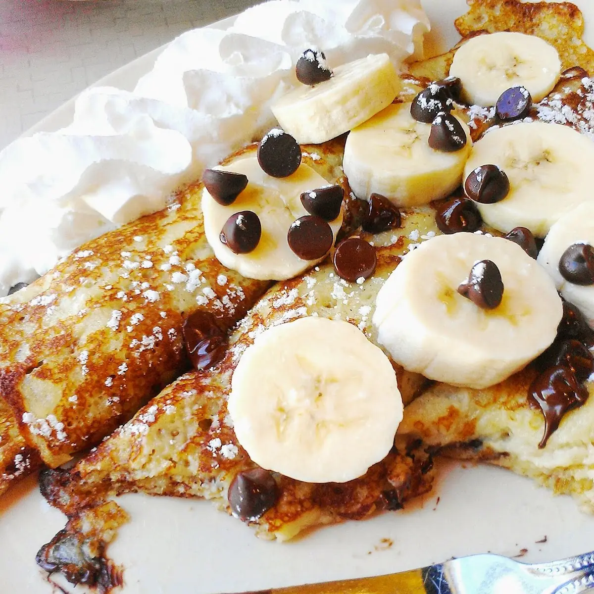 Granola Banana Pancakes