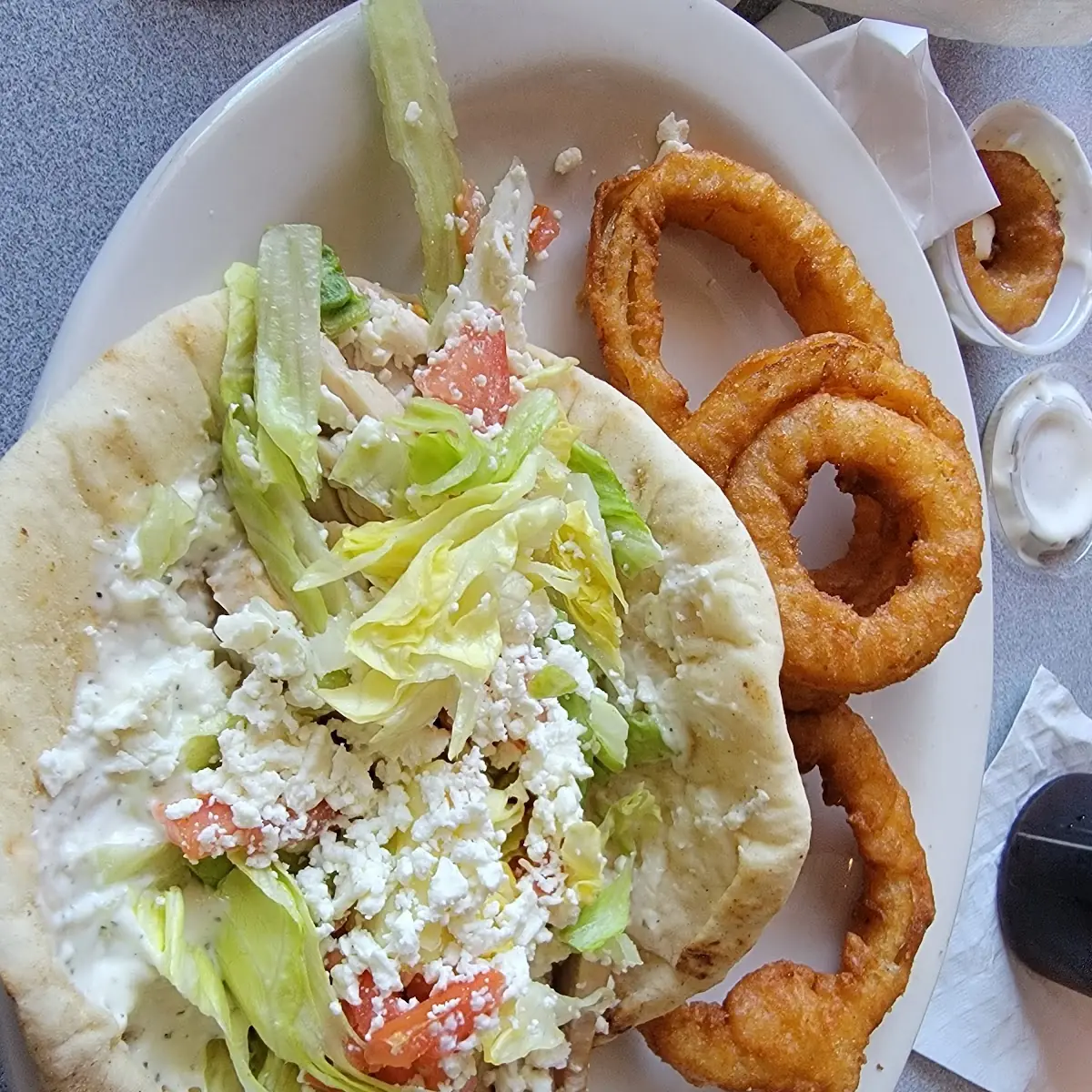 Chicken Gyro Deluxe